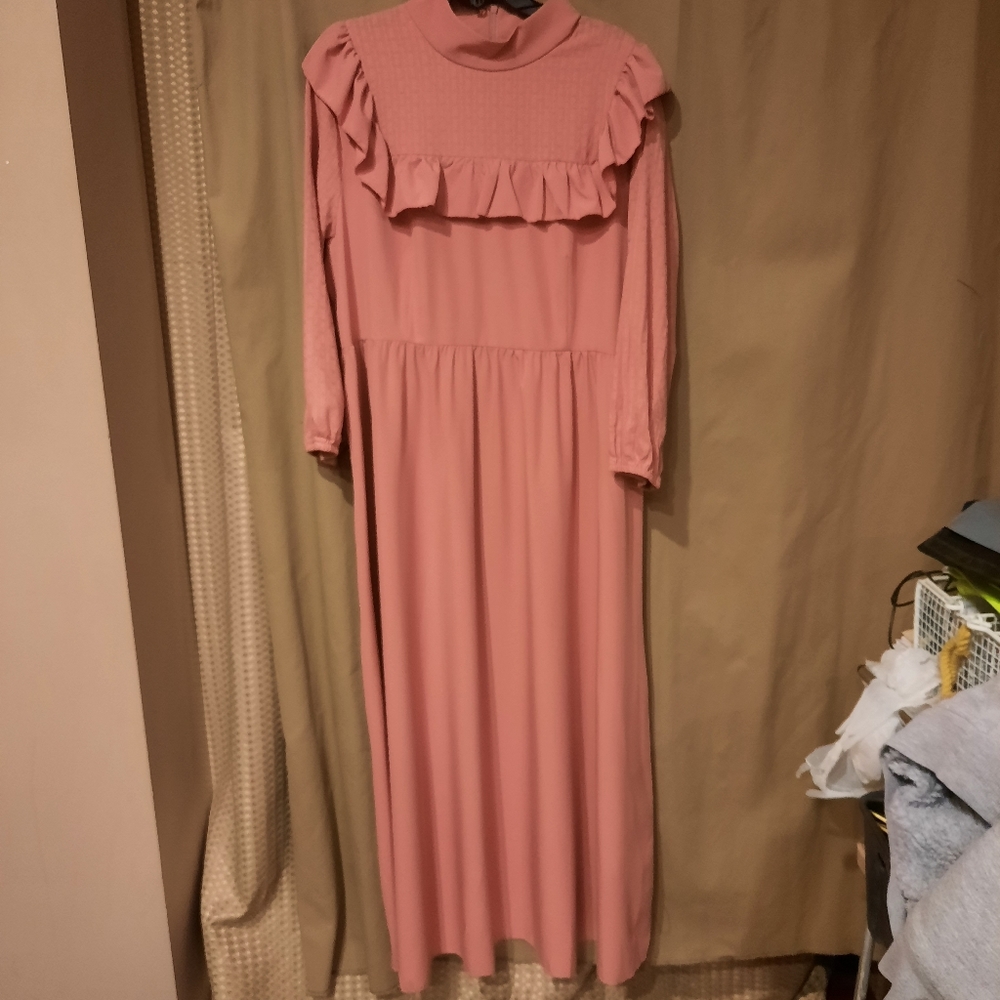 Shein Curve Cottagecore Prairie Dress 2X
